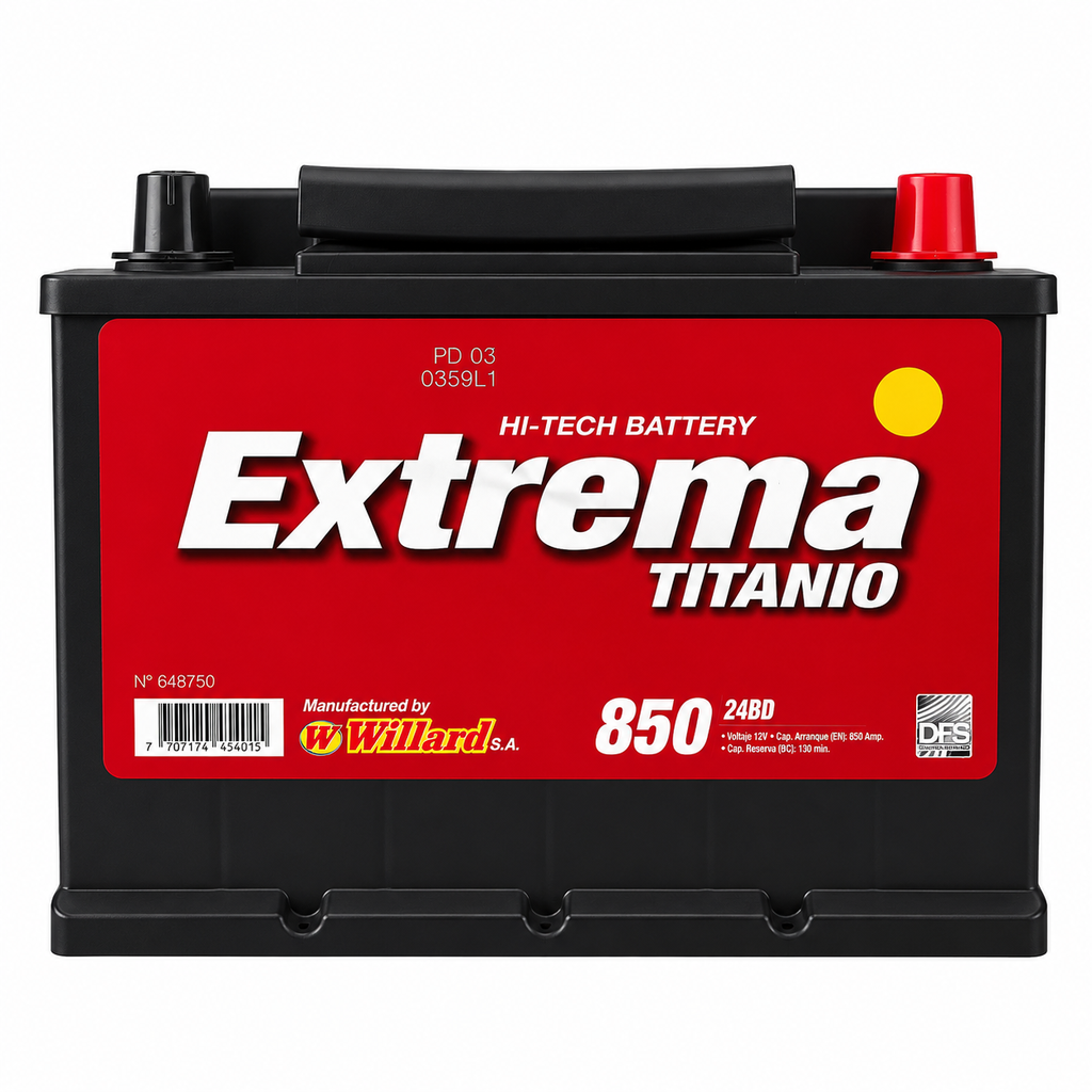 [24BD850] BATERÍA WILLARD®24BD850