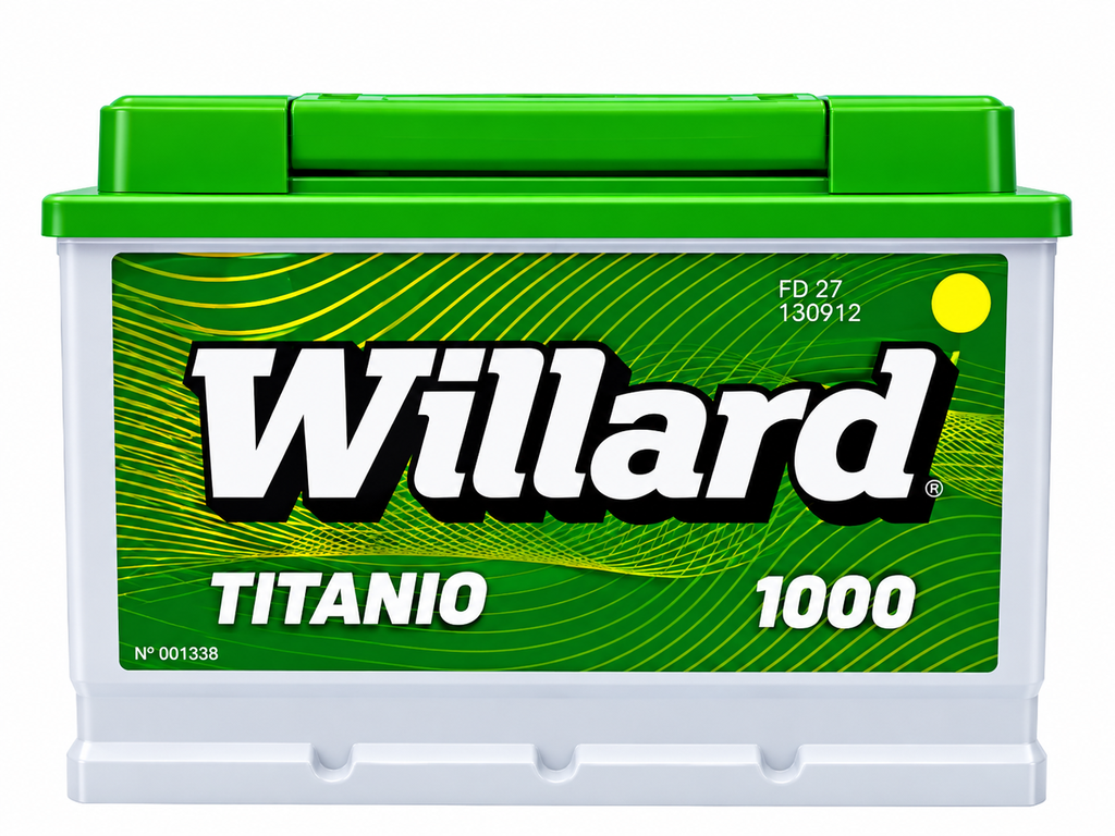 BATERÍA WILLARD TITANIO®24BD1000